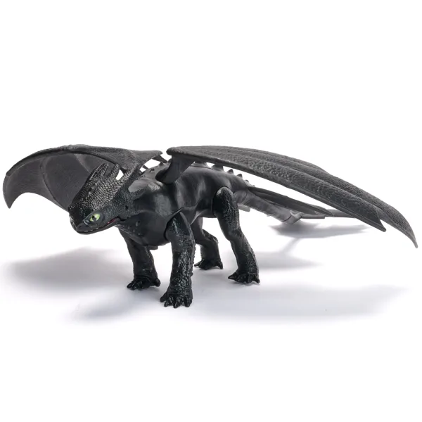 Dragon Trainer: Figura giocattolo di Sdentato con suoni plasma - Spin Master immagine 3