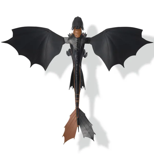 Dragon Trainer: Il Mondo Nascosto - Figura di drago Sdentato Ultimate Plasma Blast con luci e suoni, 38 cm - Spin Master immagine 3