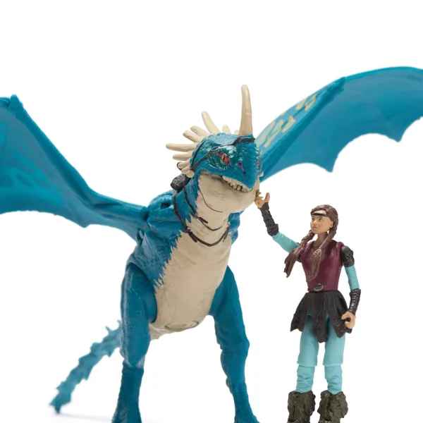 Dragon Trainer: il set di figure Dragosurfista e Astrid - Spin Master immagine 2