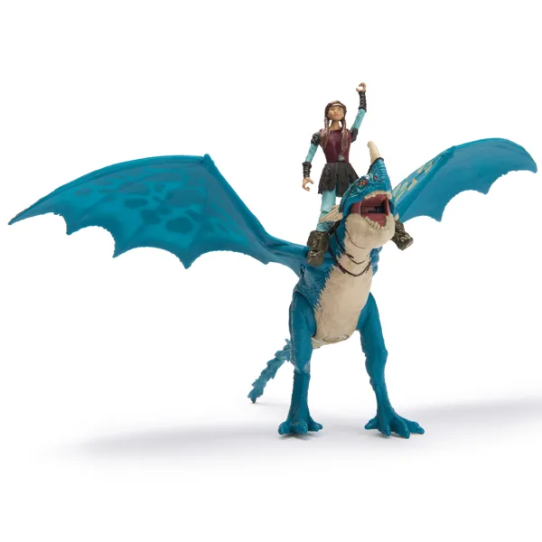 Dragon Trainer: il set di figure Dragosurfista e Astrid - Spin Master immagine 3