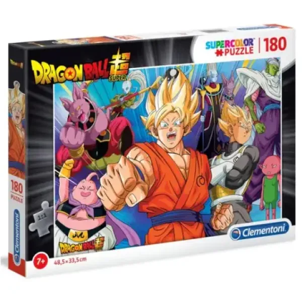 Dragonball Super Son Goku Supercolor puzzle 180 pezzi - Clementoni immagine 1