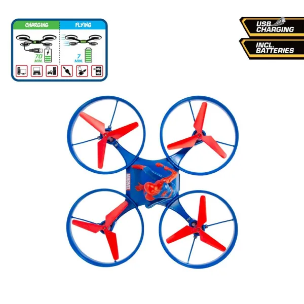 Drone radiocomandato Spider-Man - Dickie Toys immagine 3