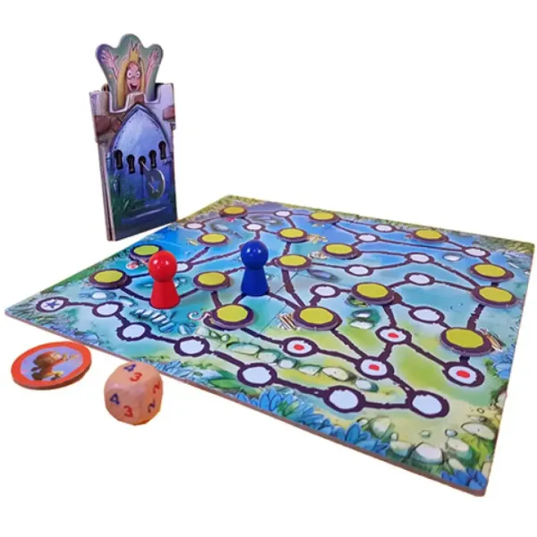 Edizione in scatola di metallo del gioco da tavolo "La torre incantata" immagine 2