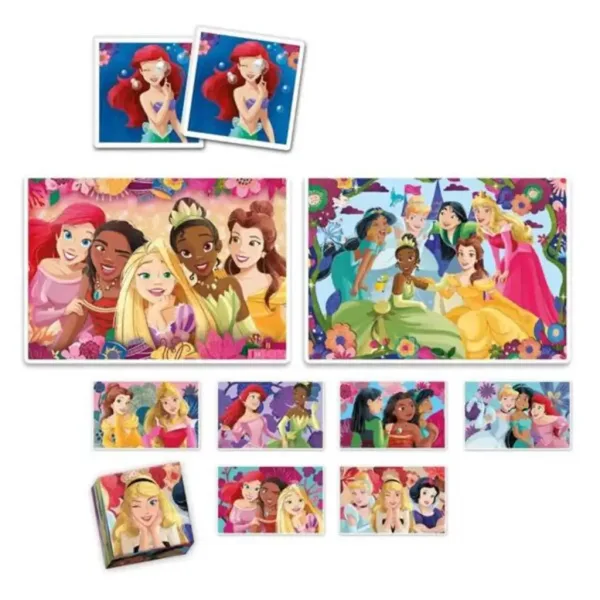 Edukit: Principesse Disney 4 in 1 raccolta di giochi - Clementoni immagine 2