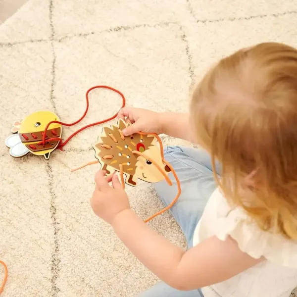 Eichhorn: Gioco di legno con animali da infilare - Simba Toys immagine 5