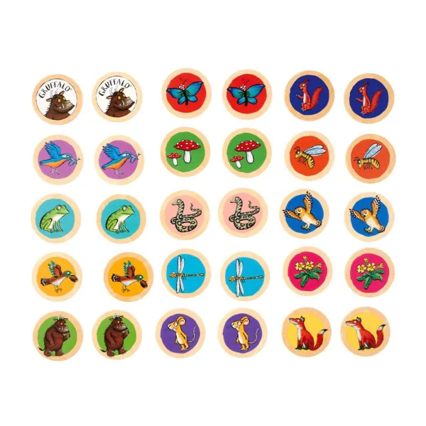 Eichhorn: Gioco di memoria in legno Graffaló - 30 pezzi - Simba Toys immagine 2
