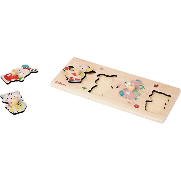 Eichhorn: Puzzle in legno Amici carini - Simba Toys immagine 2