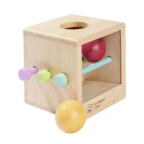 Eichhorn: Scatola Montessori in Legno per Inserire le Palline – Gioco educativo per i più piccoli - Simba Toys immagine 2