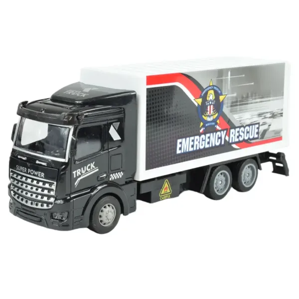 Emergency Rescue: Set di 3 camion dei vigili del fuoco a ruota libera immagine 3