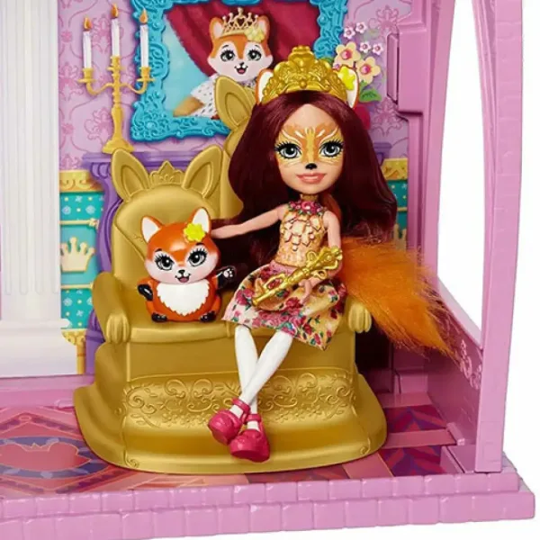 Enchantimals: Castello Reale con bambola Felicity Fox - Mattel immagine 3