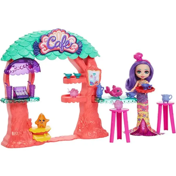 Enchantimals: Set da gioco Caffetteria Sottomarina - Mattel immagine 2