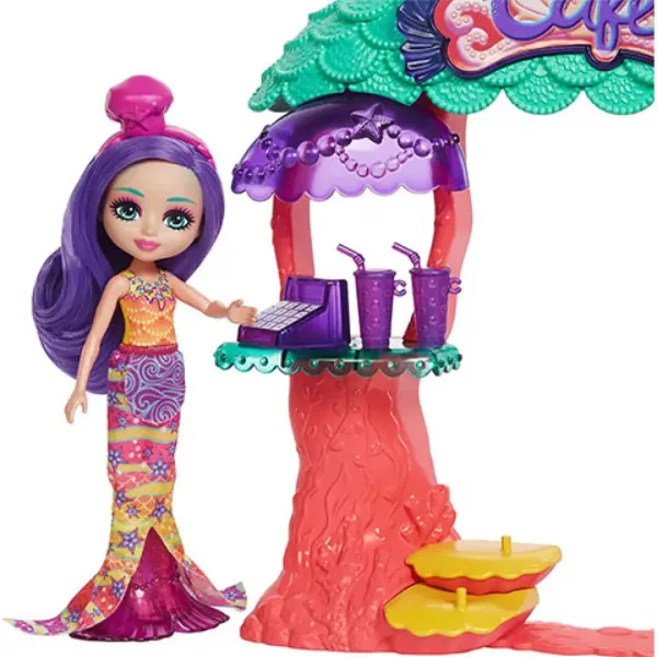 Enchantimals: Set da gioco Caffetteria Sottomarina - Mattel immagine 3