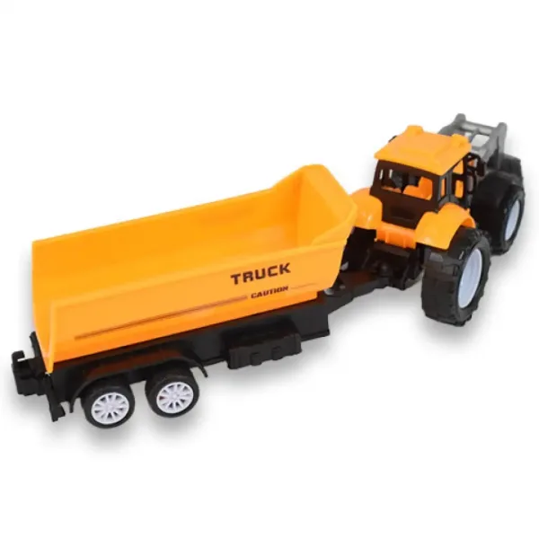 Engineering Truck: set di macchine da lavoro in 2 pezzi con trattori, rimorchio e scalpello immagine 5