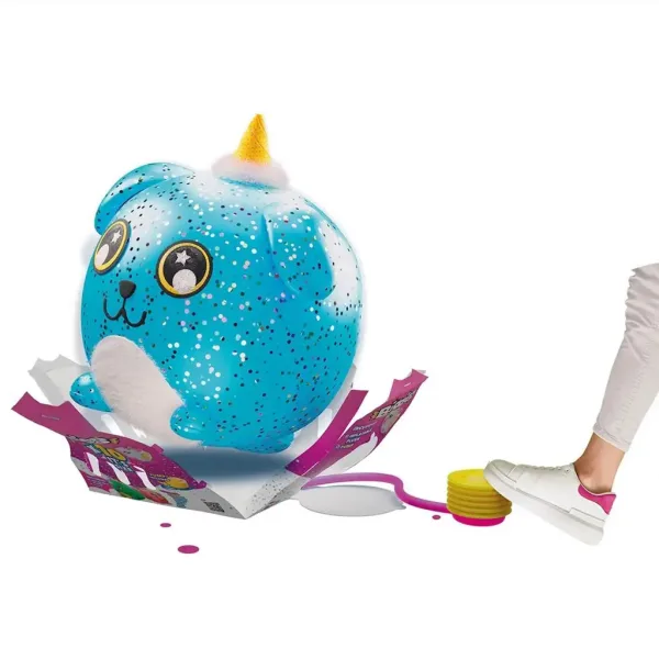 Eolo: Biggies cane di peluche gonfiabile 45cm immagine 2