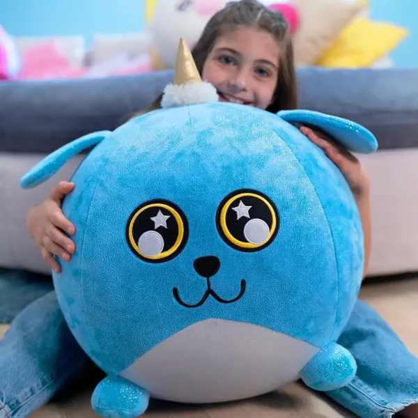 Eolo: Biggies cane di peluche gonfiabile 45cm immagine 5
