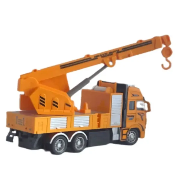 Escavatore o autogru da cantiere telecomandato RC con luci in due varianti, frequenza 27MHz, scala 1/36, 20 cm immagine 6