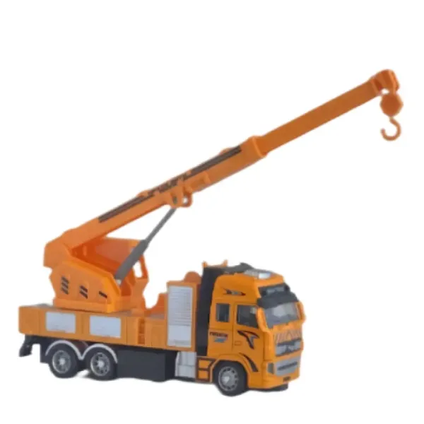Escavatore o autogru da cantiere telecomandato RC con luci in due varianti, frequenza 27MHz, scala 1/36, 20 cm immagine 7