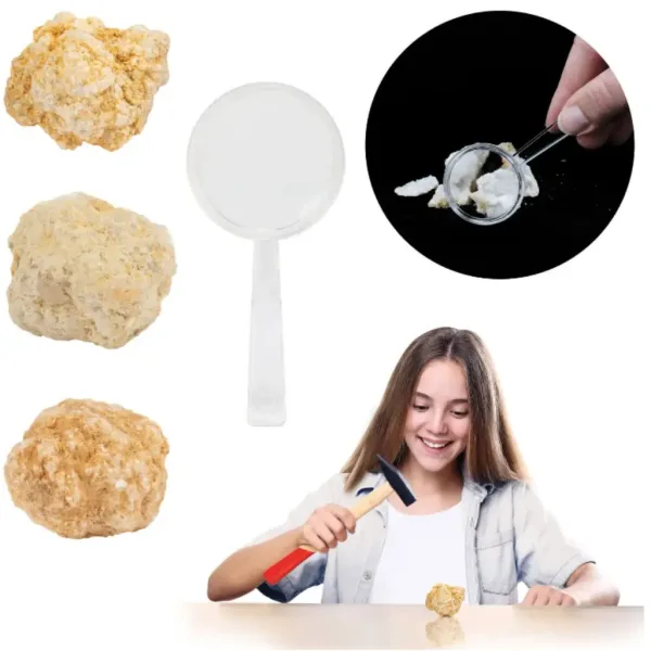 Esplora scienza e scoperta: Set archeologo geode. immagine 3