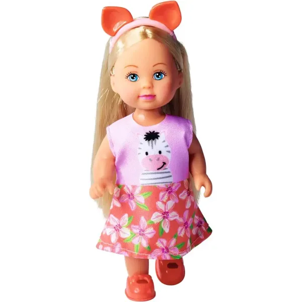 Évi Love Cutie bambola in abiti con animali in diverse varianti 12cm - Simba Toys immagine 3
