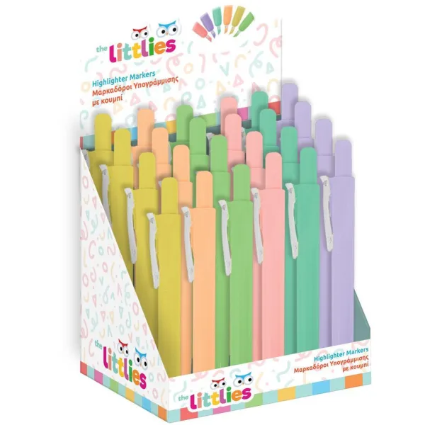 Evidenziatore The Littlies di colore pastello, disponibile in diverse varianti, 1 pezzo. immagine 1