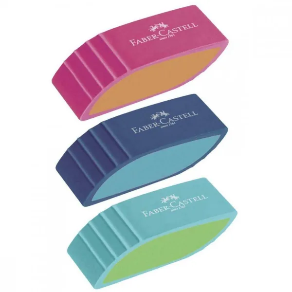 Faber-Castell: Gomma bicolore disponibile in vari colori, 1 pezzo immagine 2
