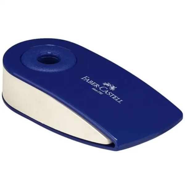 Faber-Castell: Gomma da cancellare Sleeve mini con custodia colorata immagine 1