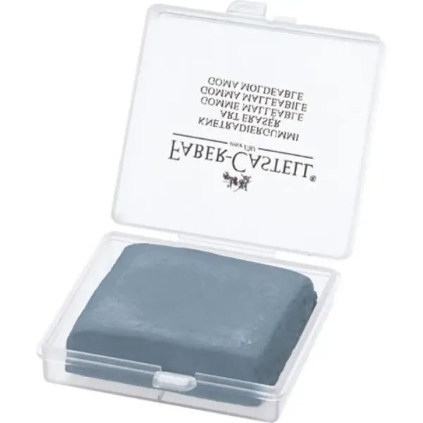 Faber-Castell: Gomma pane grigia in scatola di plastica immagine 2