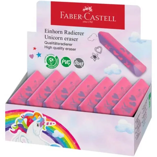 Faber-Castell: Gomma triangolare unicorno 1 pz immagine 1