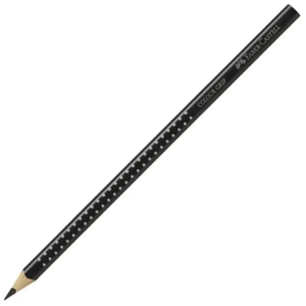 Faber-Castell: Grip 01 matita colorata nera immagine 1