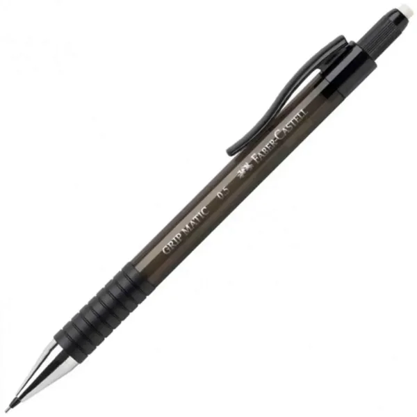 Faber-Castell: Grip Matic portamine con mina da 0,5 mm di colore nero immagine 1