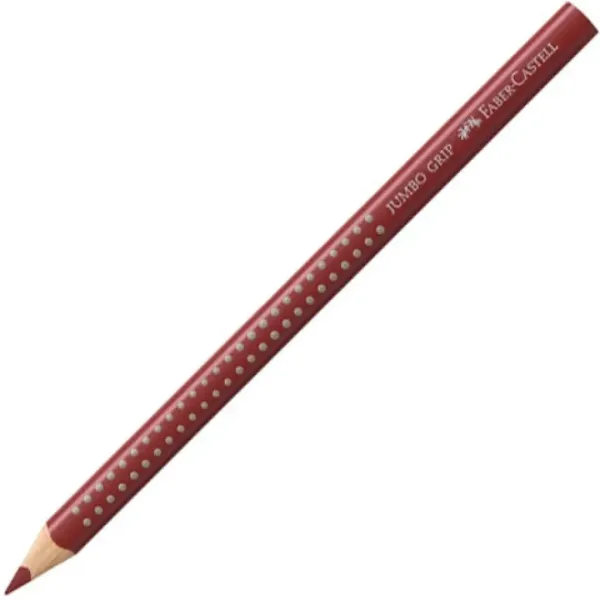 Faber-Castell: Jumbo Grip 2001 matita colorata marrone medio immagine 1