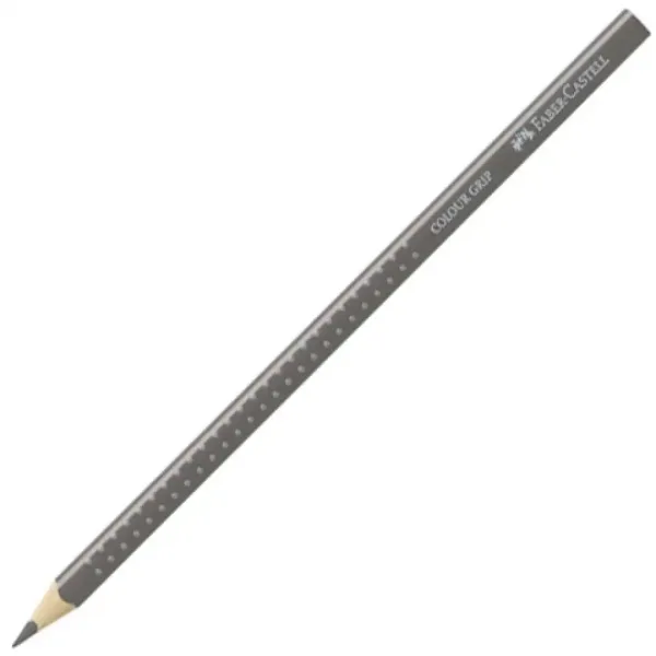 Faber-Castell: Matita colorata Grip 01 grigio immagine 1