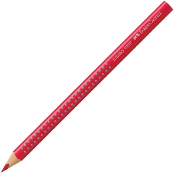 Faber-Castell: Matita colorata Jumbo Grip 2001 rosso scuro immagine 1