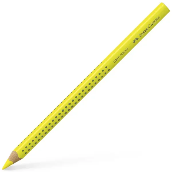 Faber-Castell: Matita colorata Jumbo Grip giallo neon immagine 1
