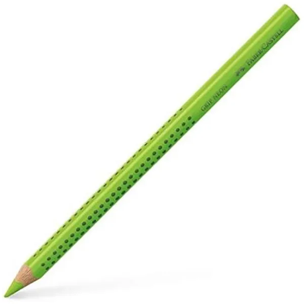 Faber-Castell: Matita colorata Jumbo Grip verde neon immagine 1
