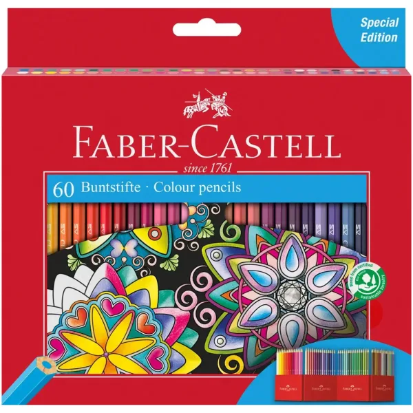 Faber-Castell: Set di 60 matite colorate immagine 1