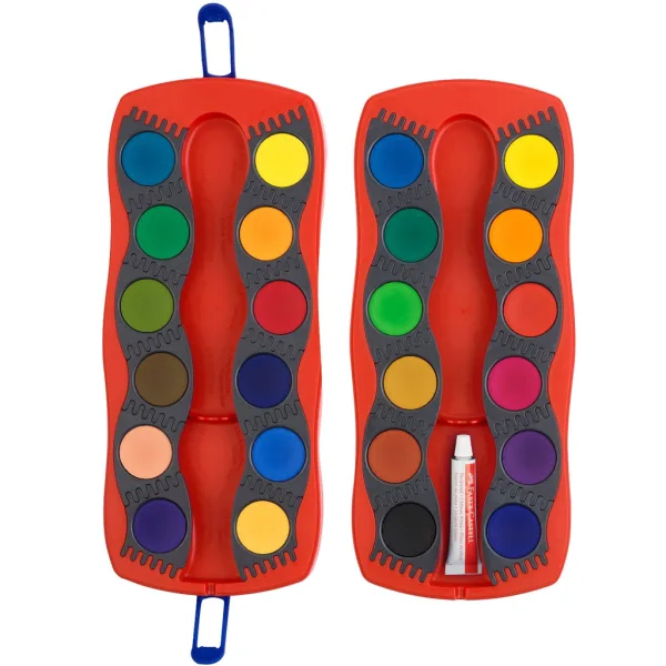 Faber-Castell: Set di acquerelli Connector da 24 pezzi immagine 2