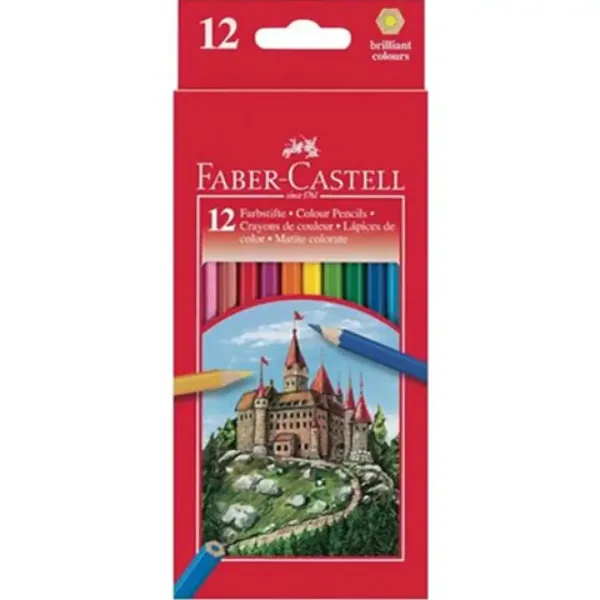 Faber-Castell: Set di matite colorate 12 pezzi immagine 1