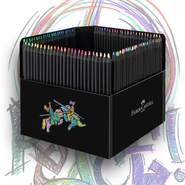 Faber-Castell: Set di matite colorate Black Edition, 100 pezzi immagine 2