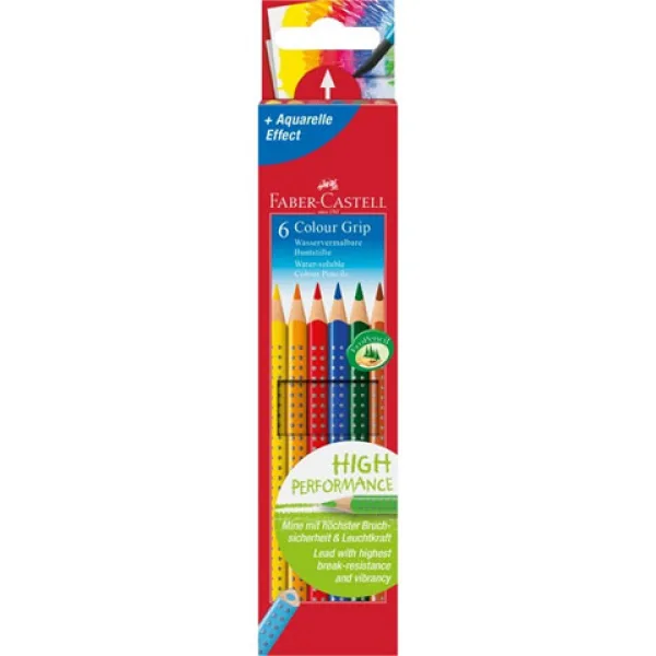Faber-Castell: Set di matite colorate Grip 2001, 6 pezzi immagine 1