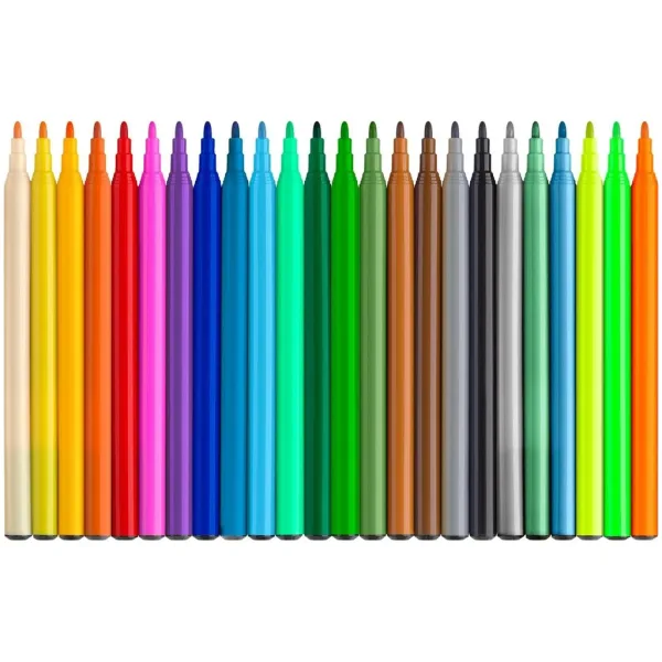 Faber-Castell: Set di pennarelli con dinosauri, confezione da 18+6 pezzi immagine 2