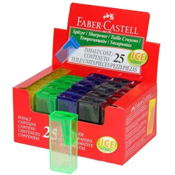 Faber-Castell: Temperamatite dai colori vivaci in diverse varianti immagine 1