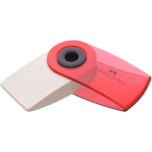 Faber-Castell: gomma Sleeve mini con custodia, disponibile in diverse varianti, 1 pezzo immagine 2