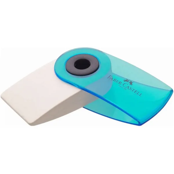 Faber-Castell: gomma Sleeve mini con custodia, disponibile in diverse varianti, 1 pezzo immagine 3