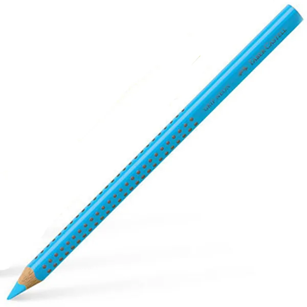 Faber-Castell: matita colorata Jumbo Grip blu neon immagine 1
