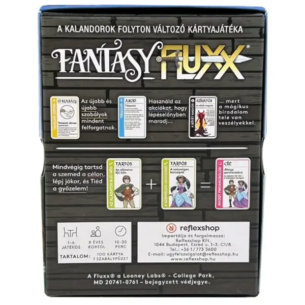 Fantasy Fluxx gioco da tavolo. immagine 3