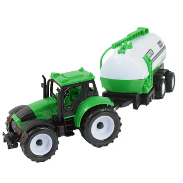 Farmer Truck: Set trattore agricolo a tre pezzi con rimorchio 28cm immagine 2