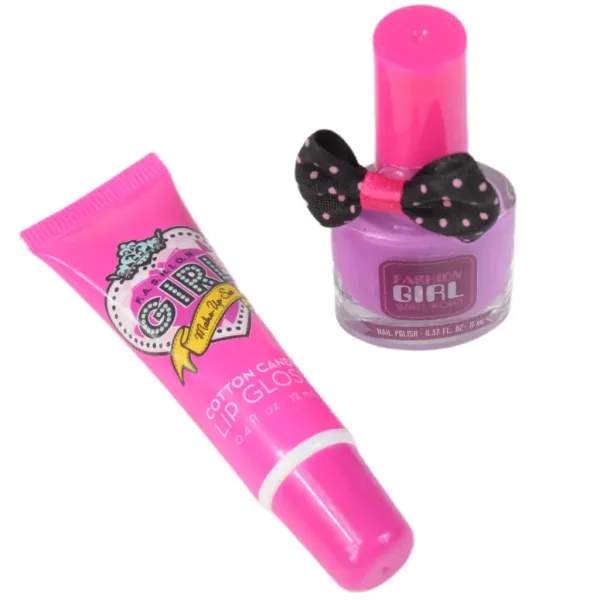 Fashion Girl: Grande set di trucco con gessetti per capelli, lucidalabbra e accessori immagine 3