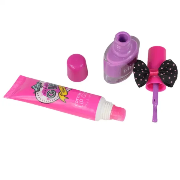 Fashion Girl: Grande set di trucco con gessetti per capelli, lucidalabbra e accessori immagine 4