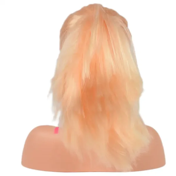 Fashion Girl: Testa di bambola con capelli biondi pettinabili e acconciabili con palette di trucco e accessori 21cm immagine 4